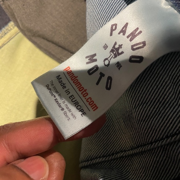 Panda Moto Karl Desert Slim Fit Cordura Motorcycle Jeans W31-L34 - Picture 2 of 5